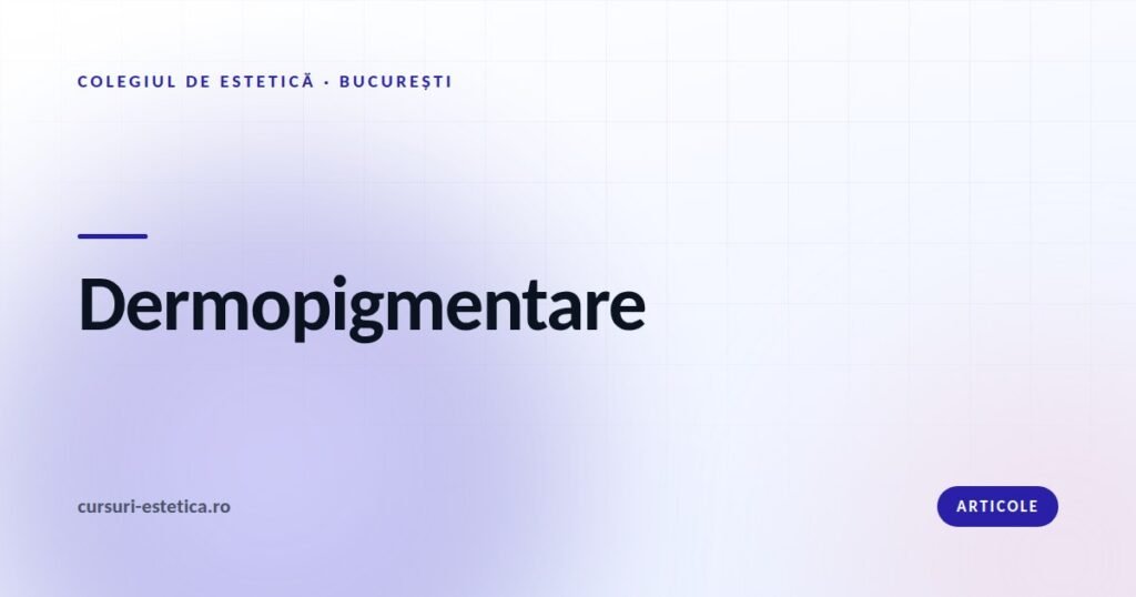 Cursuri de dermopigmentare la Colegiul de Estetică Start Academy