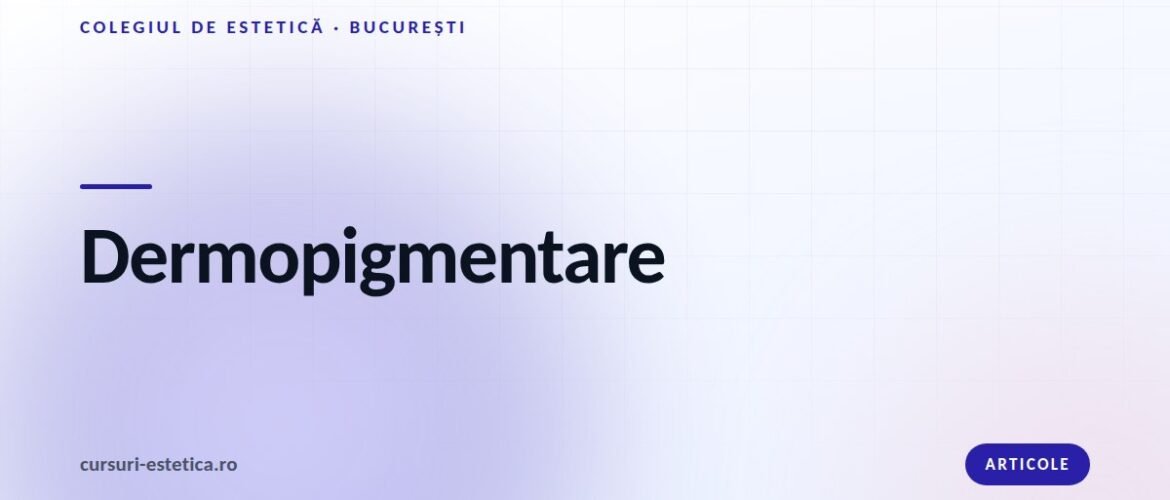 Cursuri de dermopigmentare la Colegiul de Estetică Start Academy